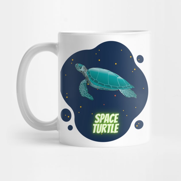 space turtle by perth shirts